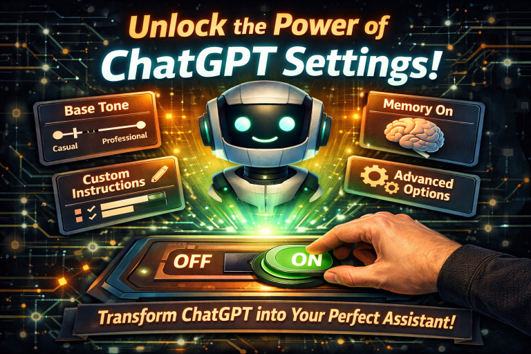 Ep. 23 – Using ChatGPT’s Personalization Settings to Get (Way) Better Responses
